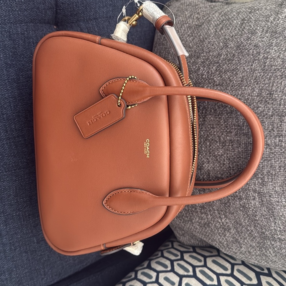 Coach Bowling Bag - saddle brown - Picture 6 of 7